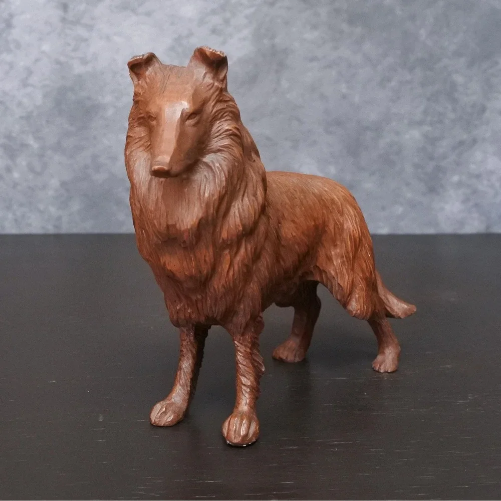 Vintage Rough Collie Lassie Dog Figurine